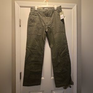 Target Green Cargo Pants Durable Cotton Blend